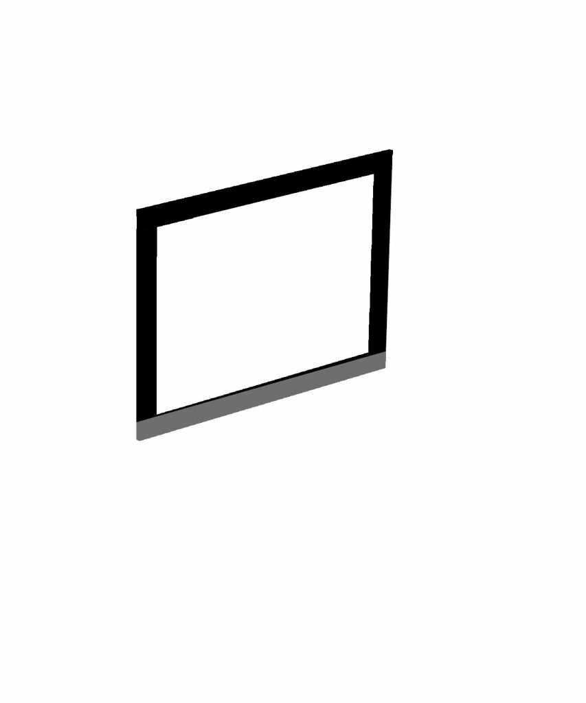Frame 3-sided